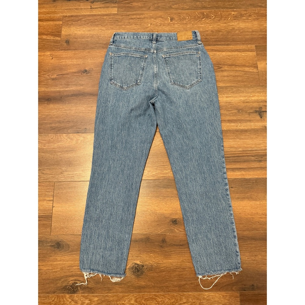 Madewell The Perfect Vintage Jean Medium Wash Raw Hem Size 29 - Picture 9 of 9